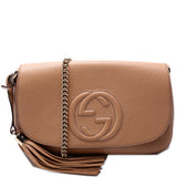Gucci 536224 Soho Chain Tassel Flap Bag