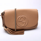 Gucci 536224 Soho Chain Tassel Flap Bag
