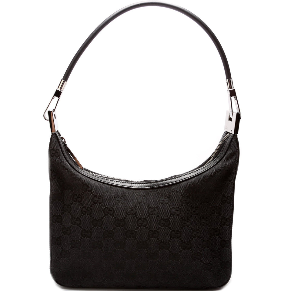Gucci 01233 GG Canvas Hobo Bag