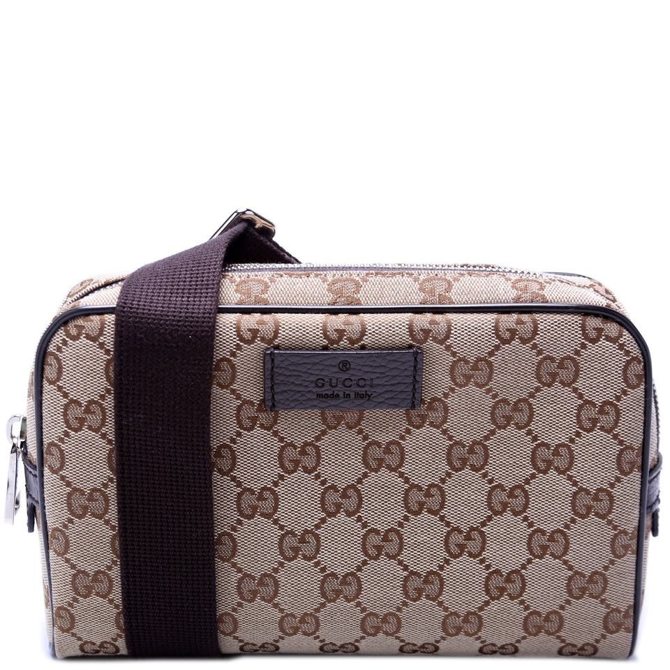 Gucci 449174 GG Canvas Belt Bag