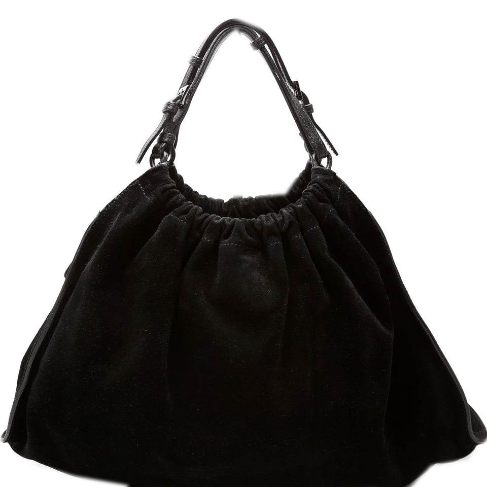 Gucci Suede Shoulder Bag