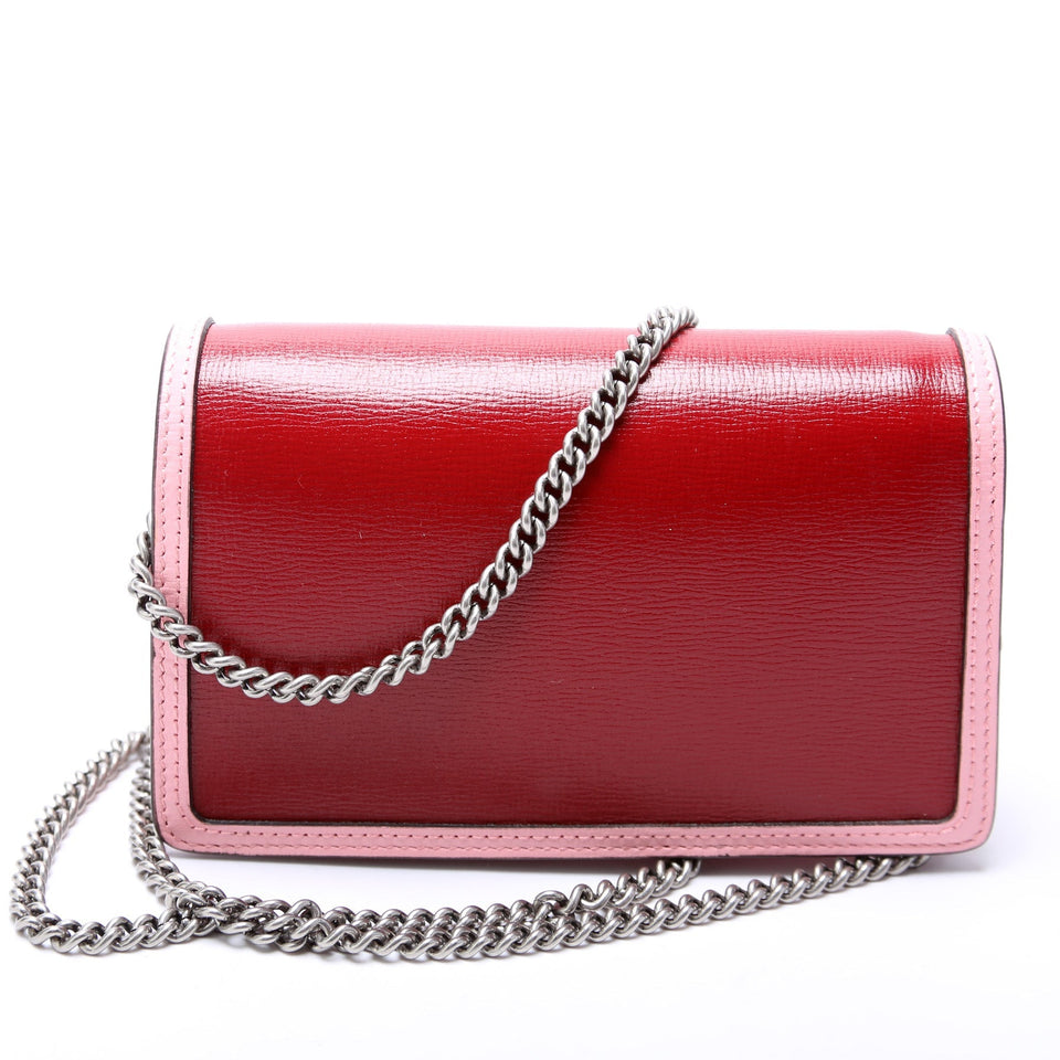 Gucci 476432 Enamel Dionysus Leather Super Mini Bag