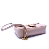 Gucci 443497 Marmont Leather Shoulder Small Flap Bag