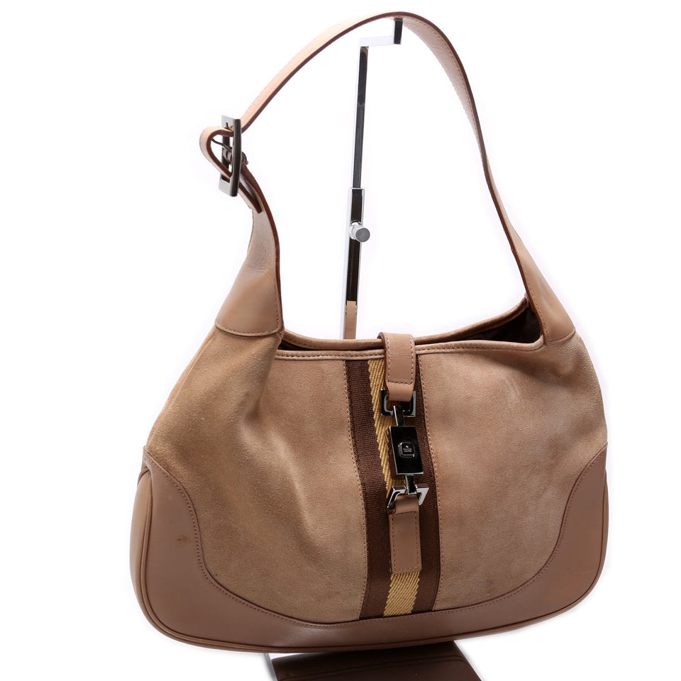 Gucci 001-3306 Jackie Vintage Suede Bag
