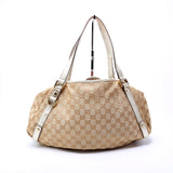 Gucci 130736 Abbey Canvas Tote Medium Bag