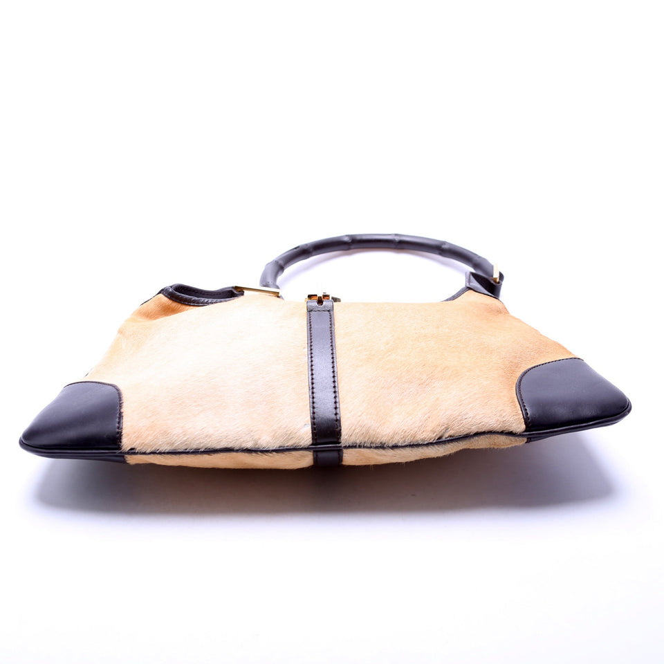 Gucci Bamboo Jackie Ponyhair Vintage 001-4060 Bag