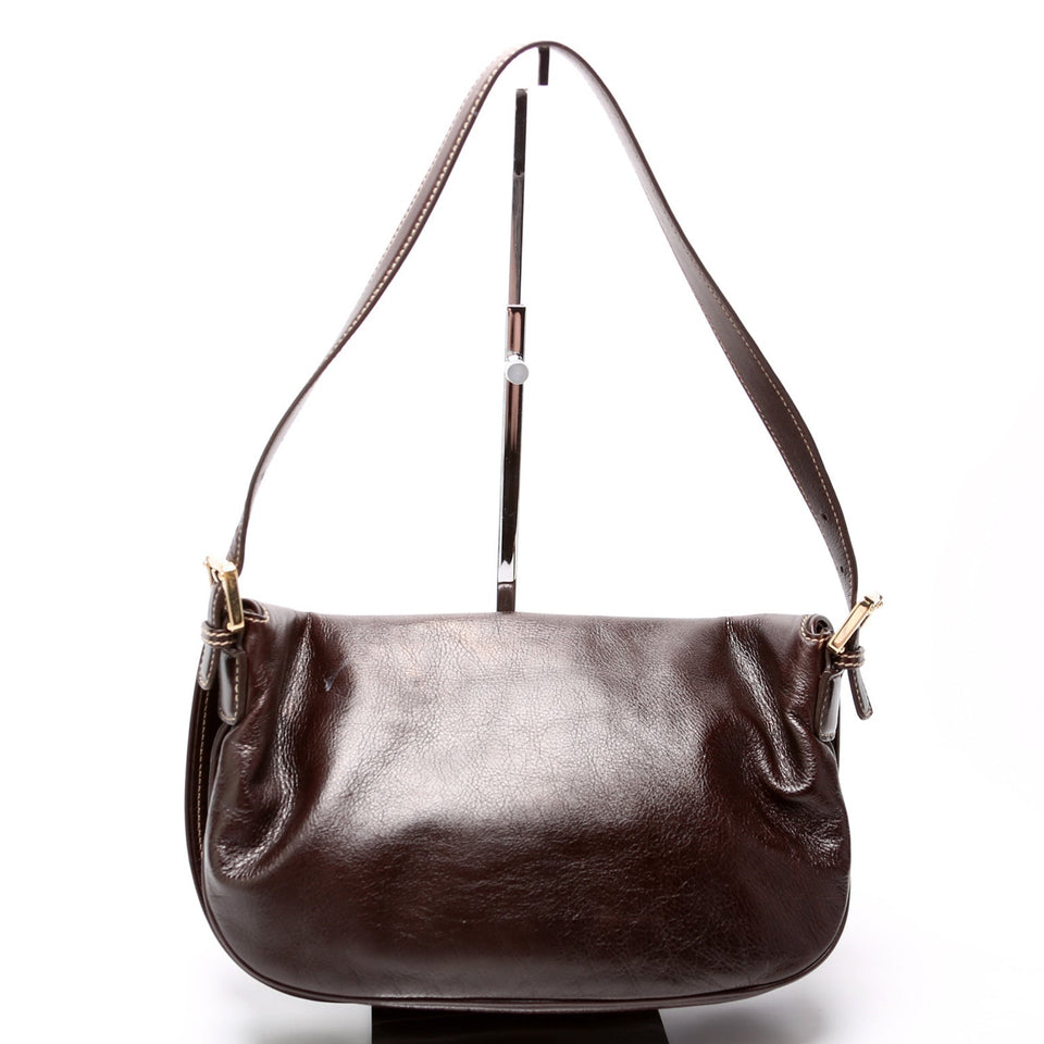 Gucci Britt Leather Medium Flap 161727 Bag