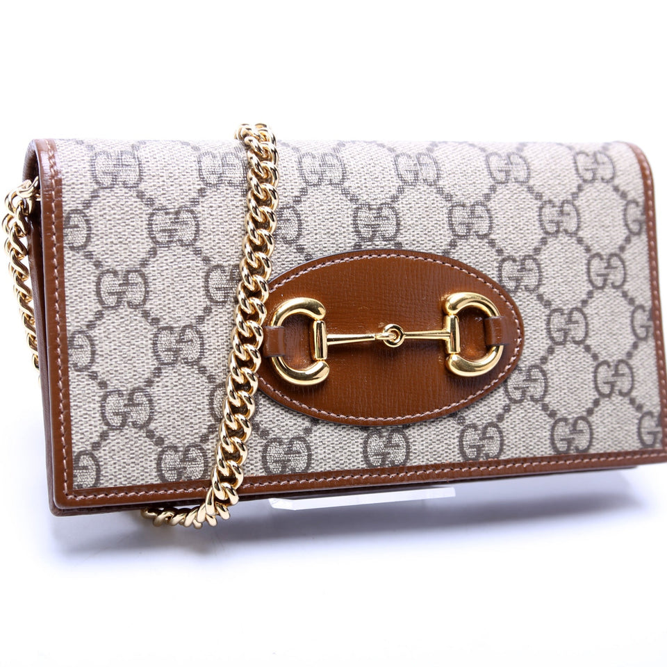 Gucci Horsebit 1955 Wallet w/ Chain 621892 Bag