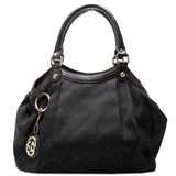 Gucci 211944 Sukey GG Canvas Medium Bag