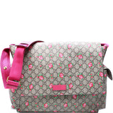 Gucci 211131 GG Plus Rose Bud Diaper Bag