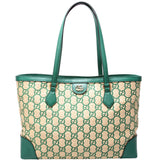Gucci 631685 Ophidia GG Straw Tote Bag