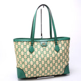 Gucci 631685 Ophidia GG Straw Tote Bag