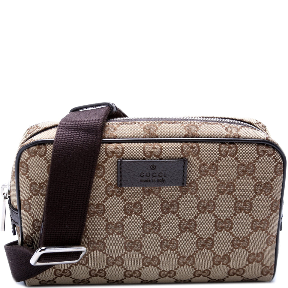 Gucci 449174 GG Canvas Belt Bag