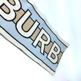 Burberry Scarf 8021740 cashmere beige border logo Women
