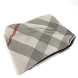 Burberry Scarf wool purple check Snood Women