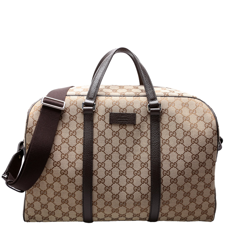 Gucci GG Canvas Boston Duffle 449167 Bag