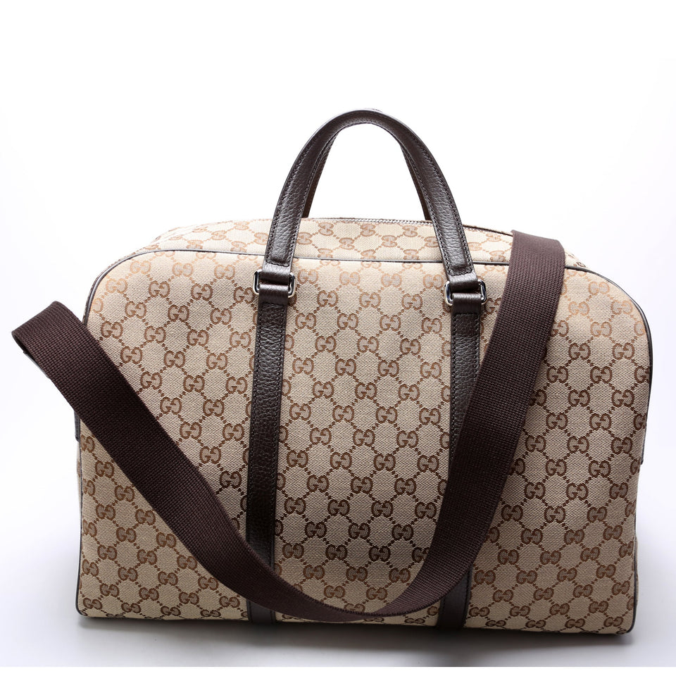 Gucci GG Canvas Boston Duffle 449167 Bag