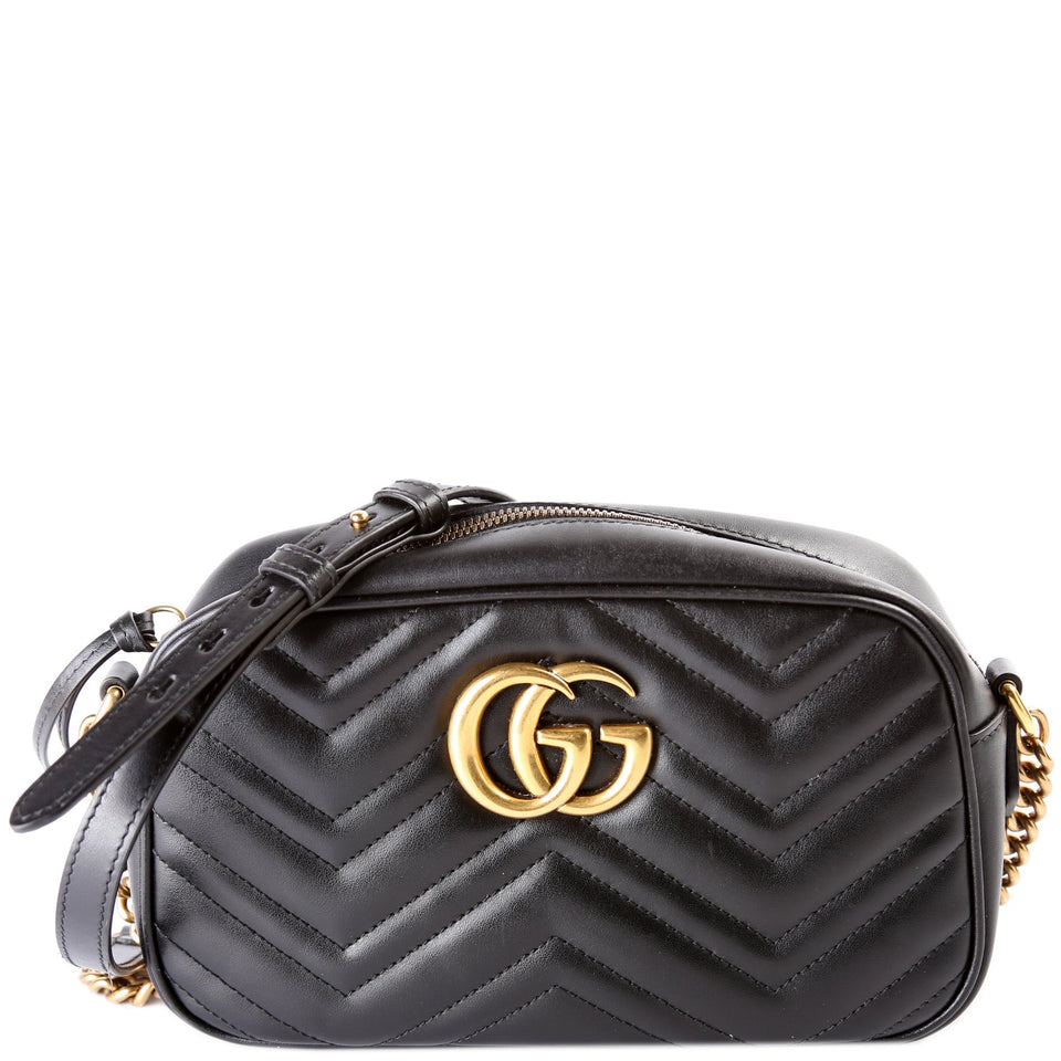 Gucci 447632 Marmont Small Leather Camera Bag