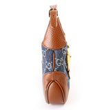 Gucci New GG Denim Jackie 1961 Mini Hobo 637092 Bag