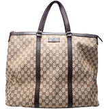 Gucci 449170 GG Canvas Joy Zip Tote Large Bag