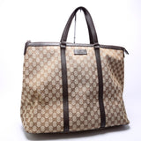 Gucci 449170 GG Canvas Joy Zip Tote Large Bag