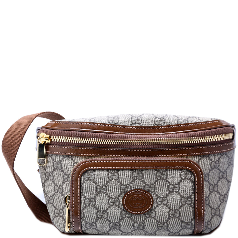 Gucci GG Supreme Interlocking GG Large Belt 733240 Bag