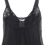 Chanel Sheer Knit×Tulle Camisole