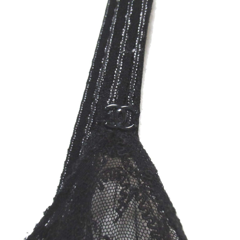 Chanel Sheer Knit×Tulle Camisole