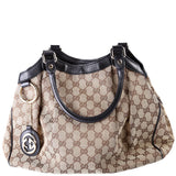 Gucci 211944 Sukey GG Canvas Medium Bag