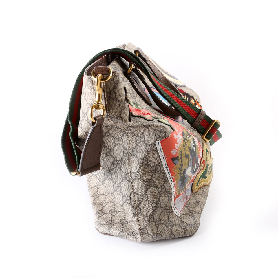 Gucci GG Supreme Courrier Tote 474085 Bag