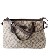 Gucci 429019 GG Supreme Zip Tote Small Bag