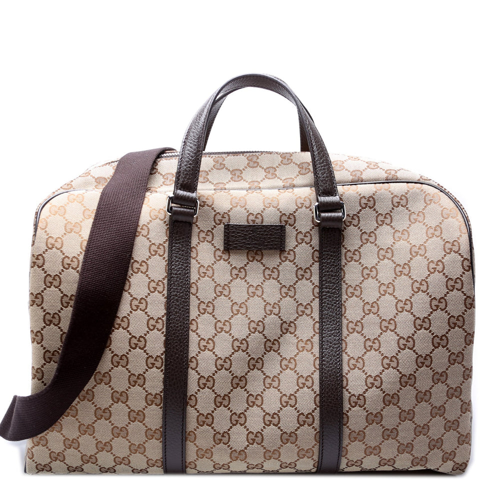 Gucci GG Canvas Boston Duffle 449167 Bag