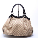 Gucci Sukey Diamante Canvas Medium 211944 Bag