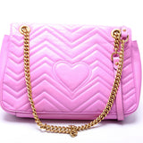 Gucci 443496 Marmont Leather Shoulder Medium Bag