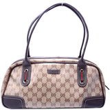 Gucci 293594 GG Crystal Canvas Princy Boston Bag