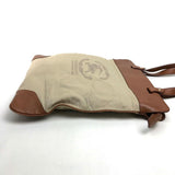 Burberry Tote Bag Canvas / leather beige Bag Women(Unisex)