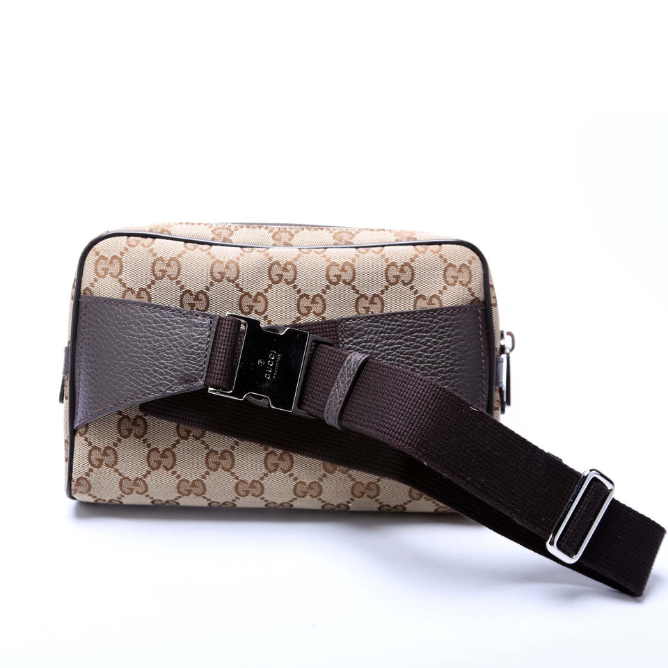 Gucci 449174 GG Canvas Belt Bag