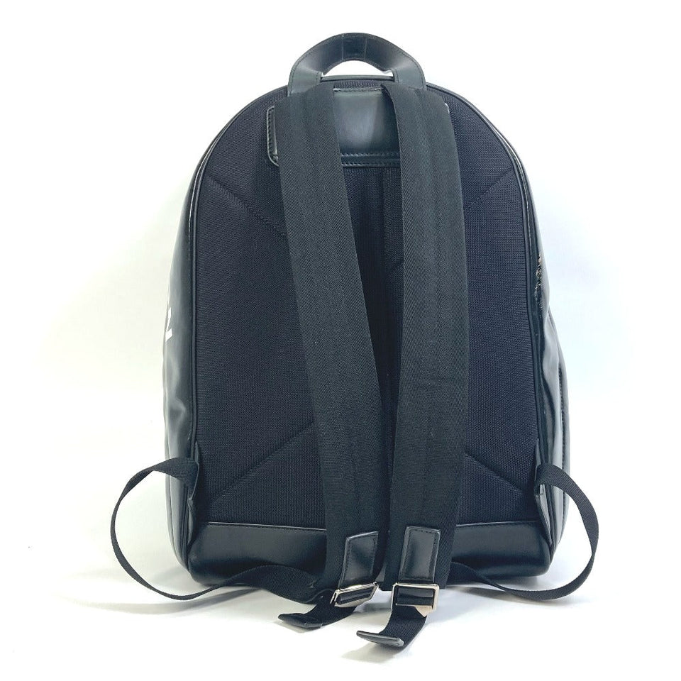 Burberry Backpack 8021908 Coated canvas black ML JETT Horseferry mens