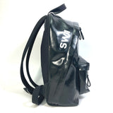 Burberry Backpack 8021908 Coated canvas black ML JETT Horseferry mens