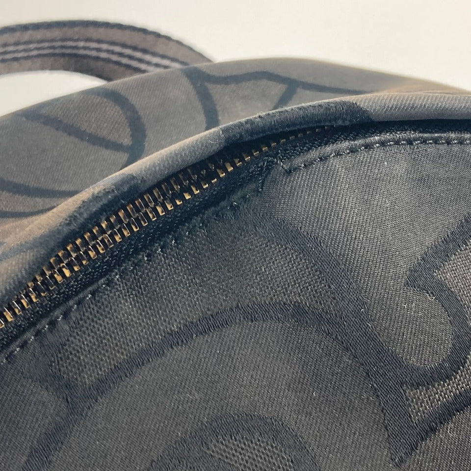Burberry Backpack 8030714 Canvas / leather black TB logo mens