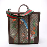 Gucci 406387 GG Supreme Tian Vertical Tote Bag