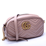 Gucci 447632 Marmont Small Leather Camera Bag