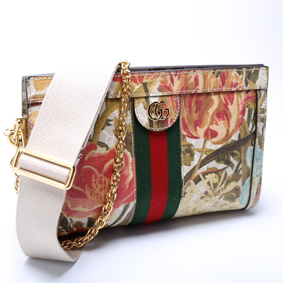 Gucci 702200 Ophidia Water Flora Bag
