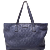 Gucci 211137 Leather Medium Zip Tote Bag