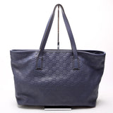 Gucci 211137 Leather Medium Zip Tote Bag