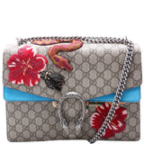 Gucci 400235 Dionysus Bee Snake Embossed Shoulder Medium Bag