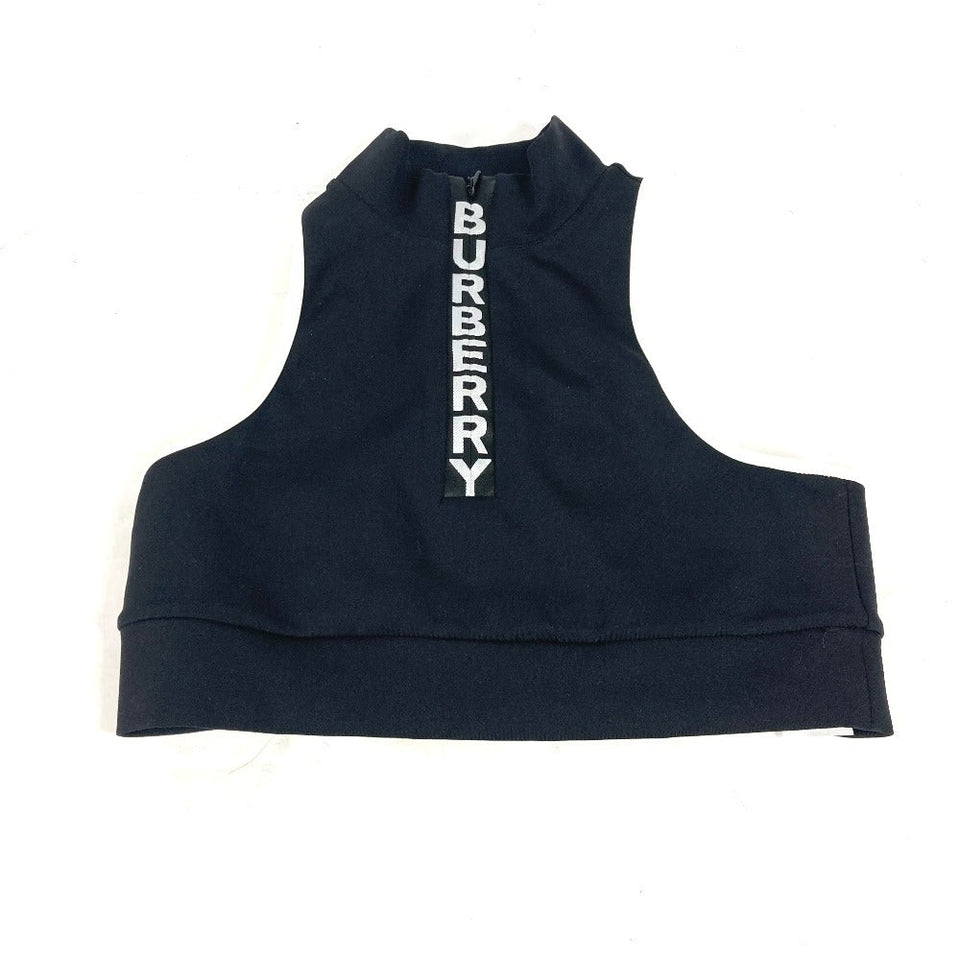 Burberry Tank top 8018926 polyamide black Logo Tops Women S