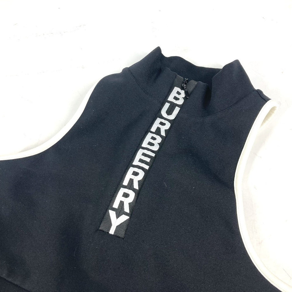 Burberry Tank top 8018926 polyamide black Logo Tops Women S