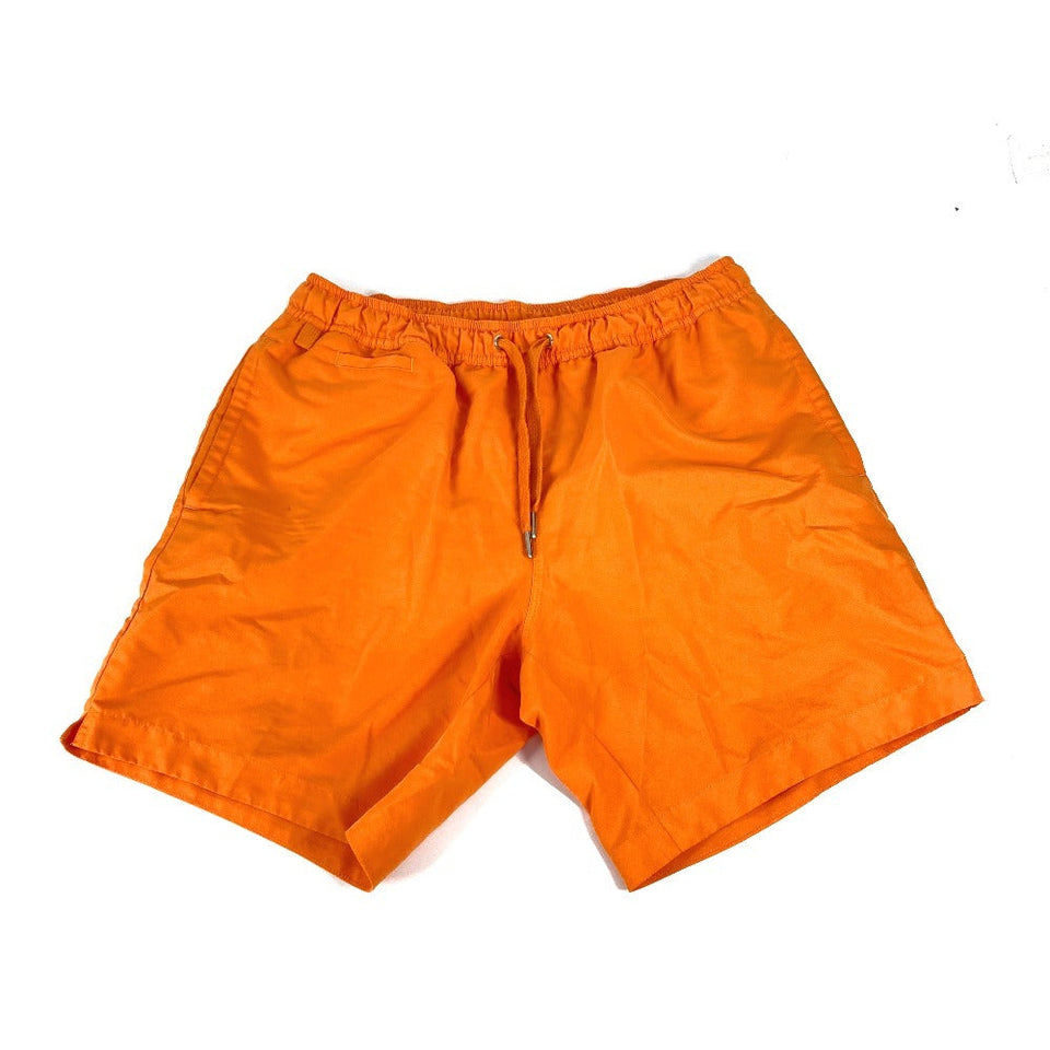Burberry Shorts 8057274 polyester Orange TB logo mens S