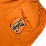 Burberry Shorts 8057274 polyester Orange TB logo mens S